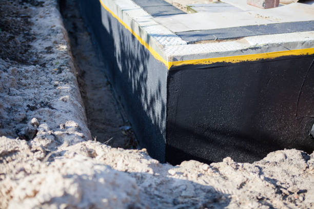 Professional Foundation Crack Repair technician working in Losantville, IN